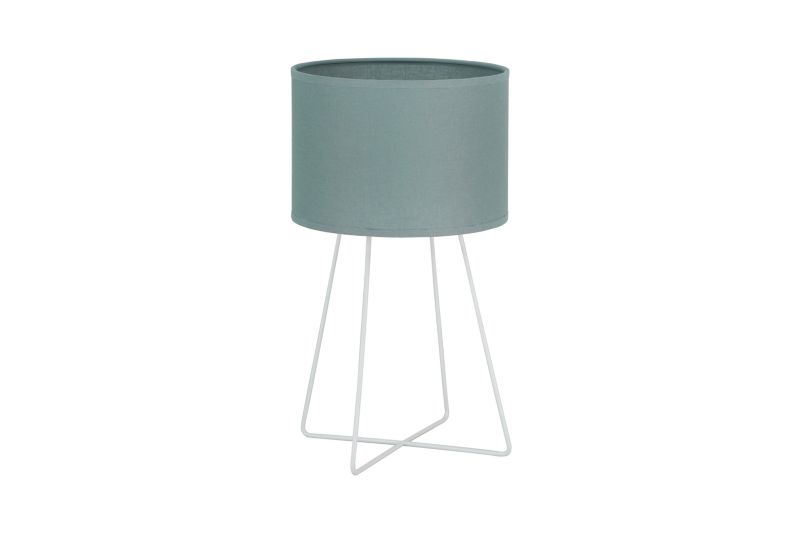 Lampa stołowa Duolla Modern 1-punktowa E14 szałwia