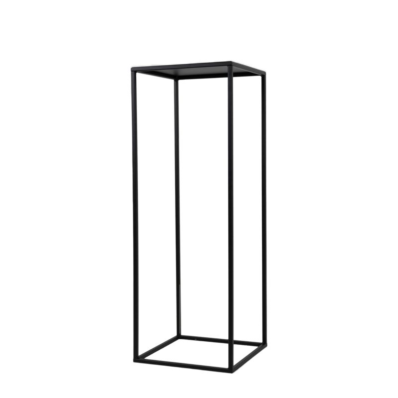 Kwietnik Brest L 25 x 25 x 77 cm black