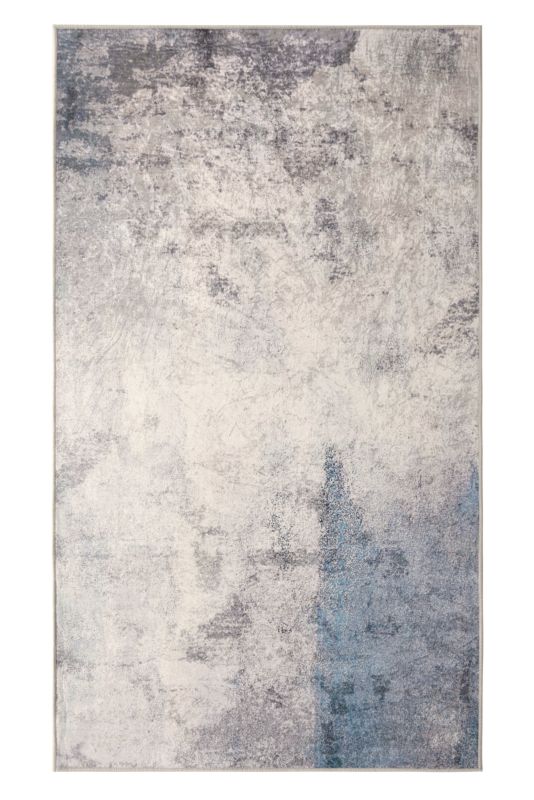 Dywan Indavo Stamp melanż 120 x 160 cm niebieski