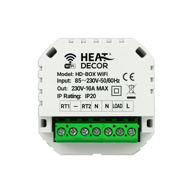 Termostat programowalny Heat decor HD-BOX WiFi do puszki
