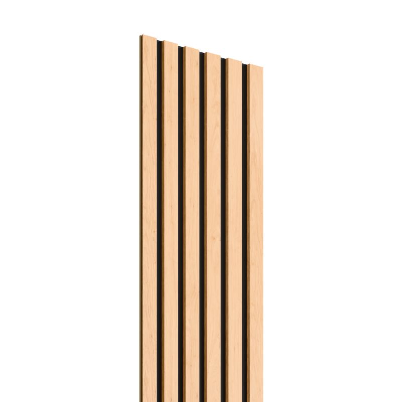 Panel lamelowy ścienny OK WALL HDF 265 x 30 cm czarny / dąb saragosa 6 lameli