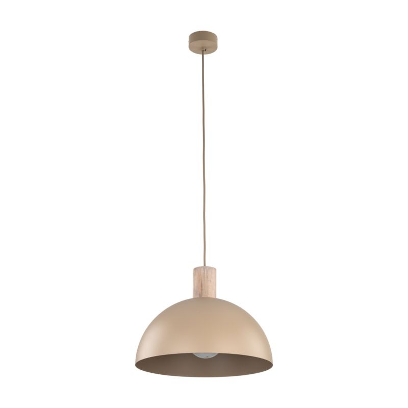 Lampa wisząca TK Lighting Oslo Sabia 1 x E27 beżowa