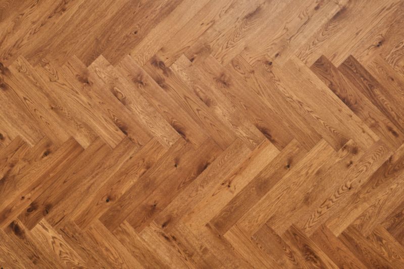 Deska podłogowa trójwarstwowa Barlinek Jodła klasyczna Dąb Cognac country 0,5 m2