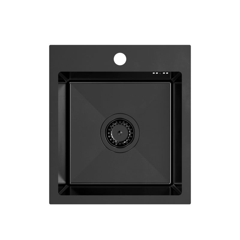 Zlewozmywak stalowy Quadron Stillo 90 czarny