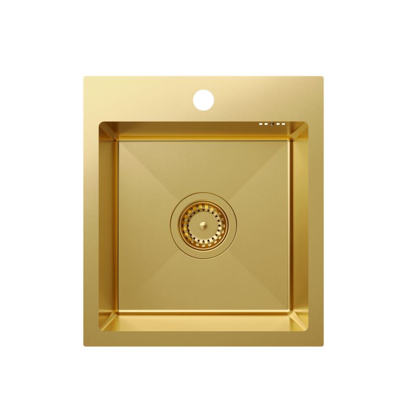 Zlewozmywak stalowy Quadron Stillo 90 złoty