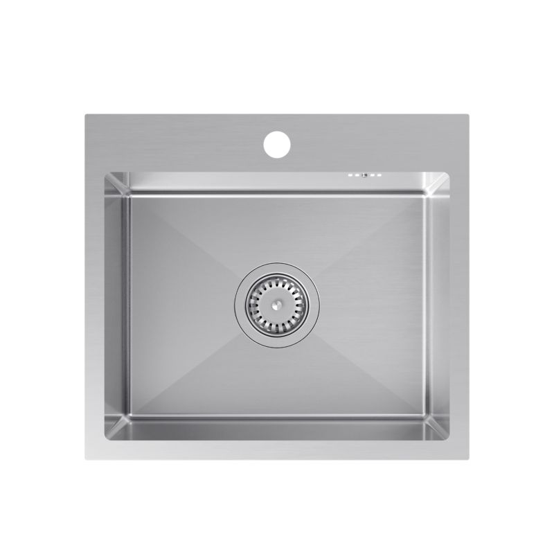 Zlewozmywak stalowy Quadron Stillo 100 stalowy