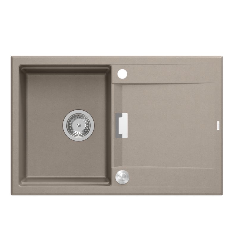 Zlewozmywak granitowy Zorano 111 taupe