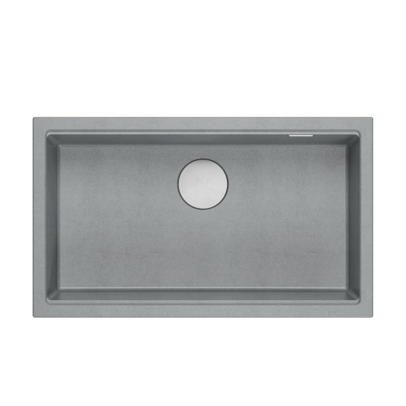 Zlewozmywak granitowy Lavos 110 silver stone