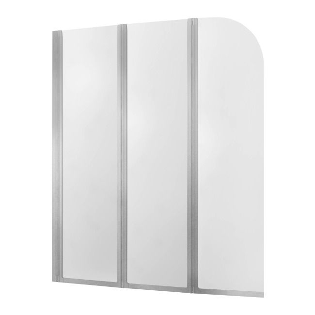 Parawan nawannowy KFA Armatura Modern 3-częściowy chrom