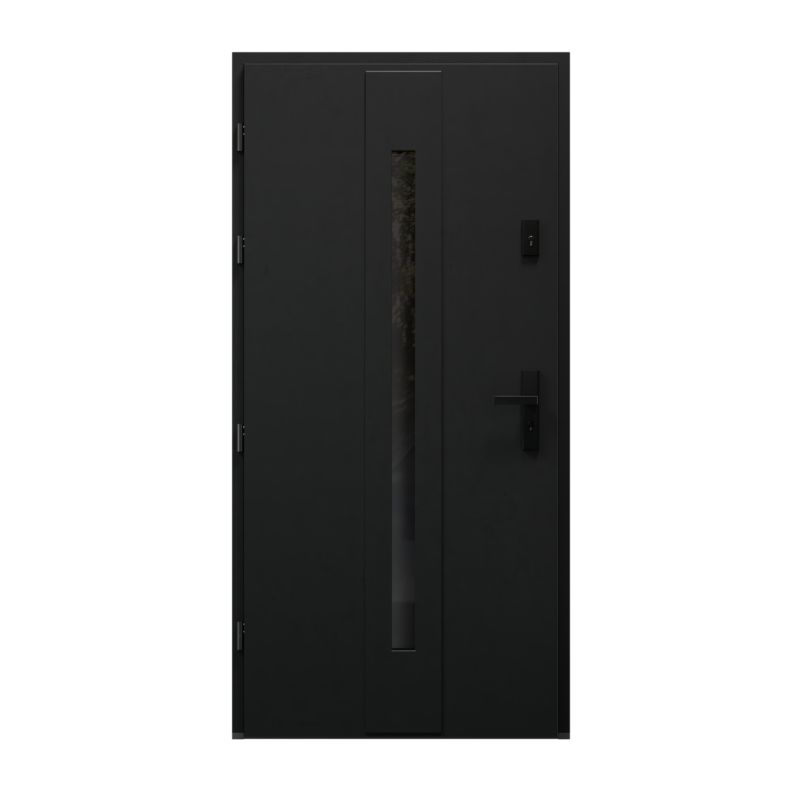 Drzwi zewnętrzne Radex Holm P90 C-90 lewe Dark Grey