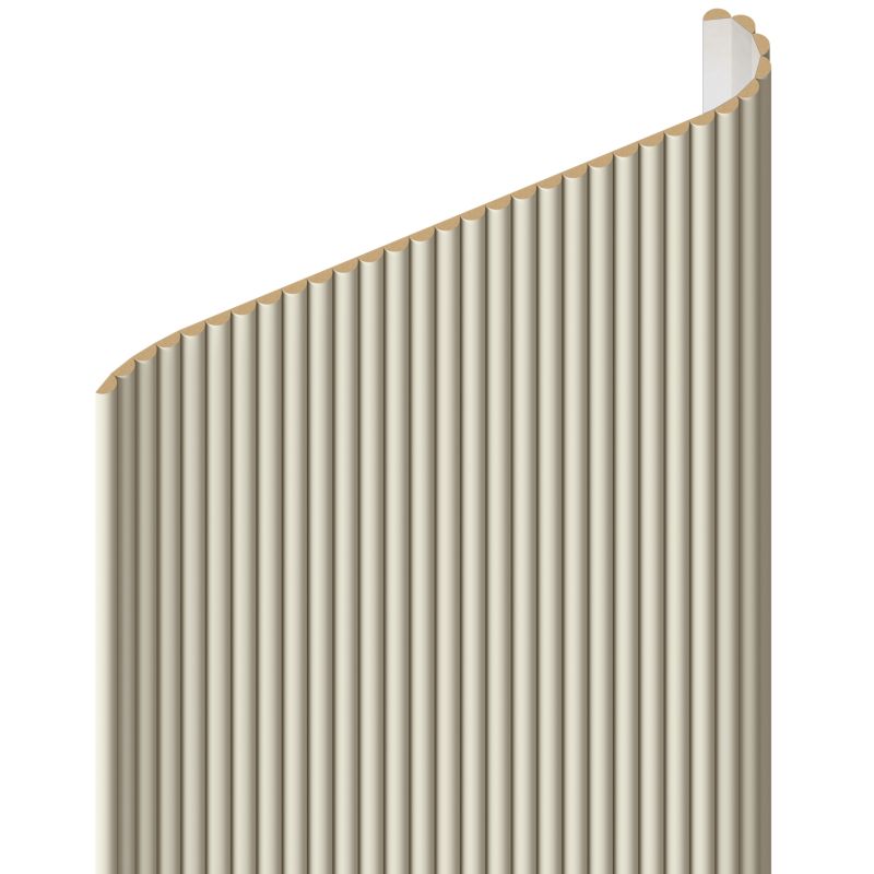 Panel lamelowy ścienny MDF 270 x 60 cm kaszmir