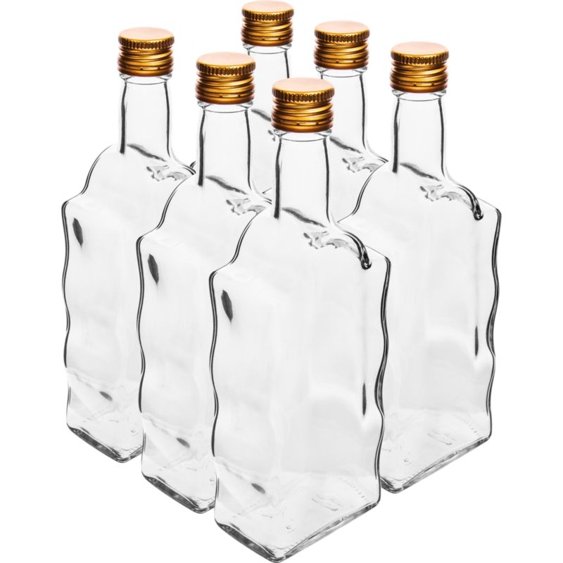 Butelka klasztorna z zakrętką 500 ml 6 szt.