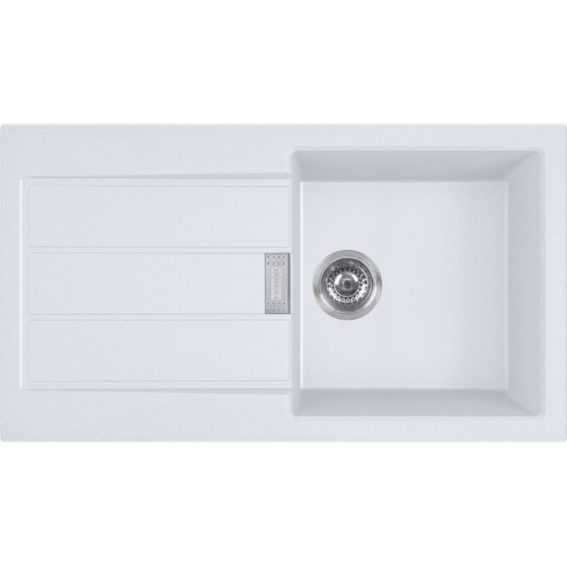 Zlewozmywak granitowy Franke Sirius SD2 Slim 611-78 biały