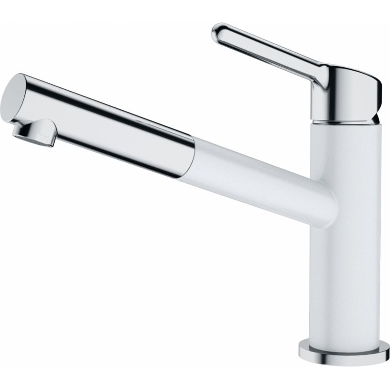Bateria zlewozmywakowa Franke Orbit Pull-Out biała polarna