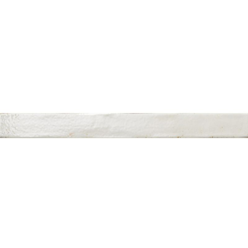 Gres Colors Euroceramika 4,8 x 45 cm white połysk 0,69 m2