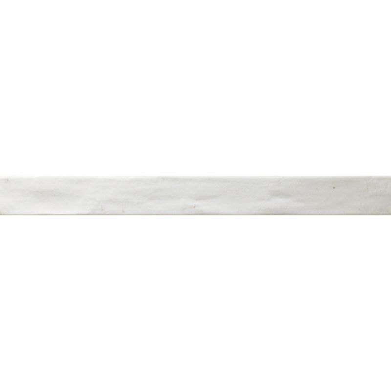 Gres Grafitti Euroceramika 4,8 x 45 cm white mat 0,69 m2