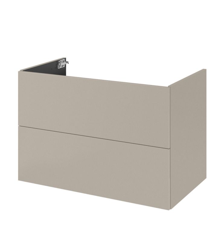 Szafka pod umywalkę Roca Style 80 cm wisząca fume