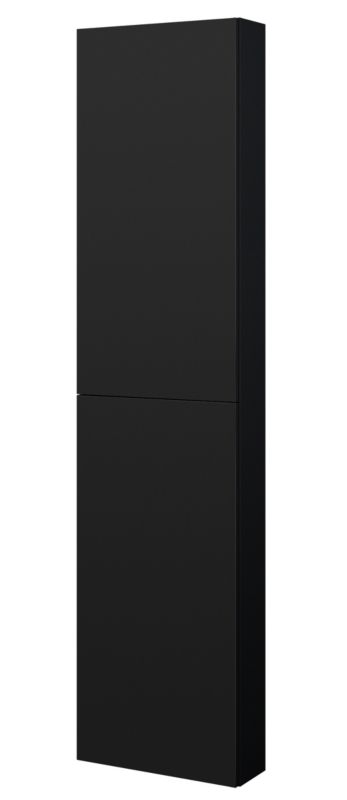 Słupek łazienkowy Roca Style 41,6 x 170 x 14,6 cm czarny mat