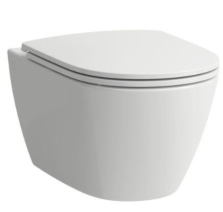 Miska WC wisząca Roca Talia wirowa bezkołnierzowa z deską wolnoopadającą z duroplastu