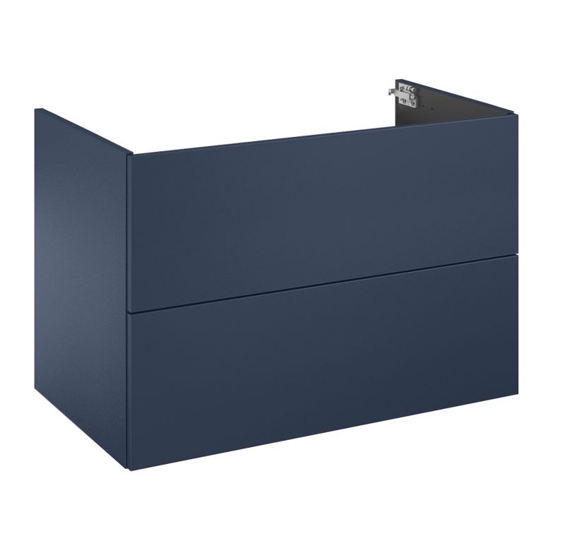 Szafka pod umywalkę Roca Style 80 cm wisząca granat mat